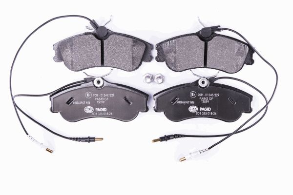 Klocki hamulcowe HELLA 8DB 355 018-261