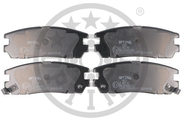 Klocki hamulcowe OPTIMAL BP-09828