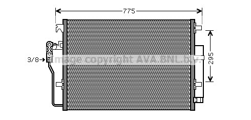 Skraplacz klimatyzacji AVA QUALITY COOLING VNA5277D