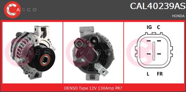 Alternator CASCO CAL40239AS