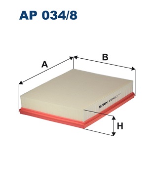 Filtr powietrza FILTRON AP 034/8