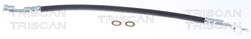 Przewód hamulcowy elastyczny TRISCAN 8150 43296