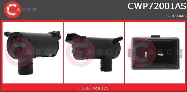 Pompka spryskiwacza CASCO CWP72001AS