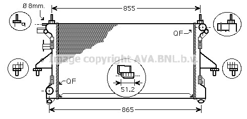 Chłodnica AVA QUALITY COOLING PEA2309