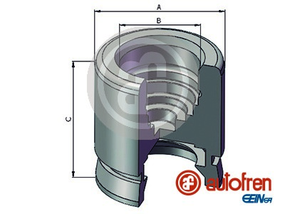 Tłoczek zacisku hamulcowego AUTOFREN SEINSA D025712