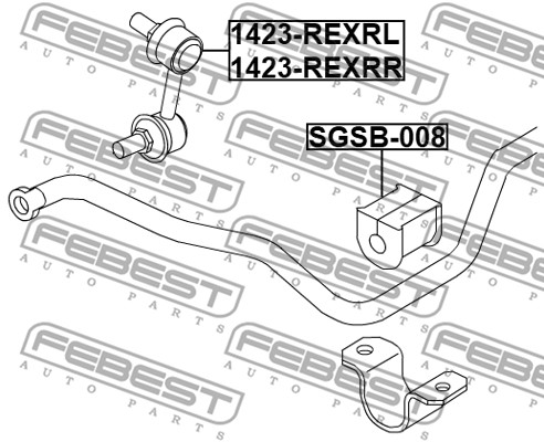 Łącznik stabilizatora FEBEST 1423-REXRL