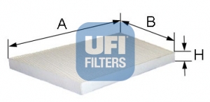 Filtr kabinowy UFI 53.095.00