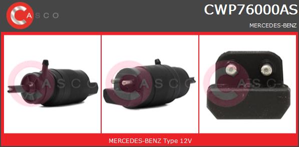 Pompka spryskiwacza CASCO CWP76000AS