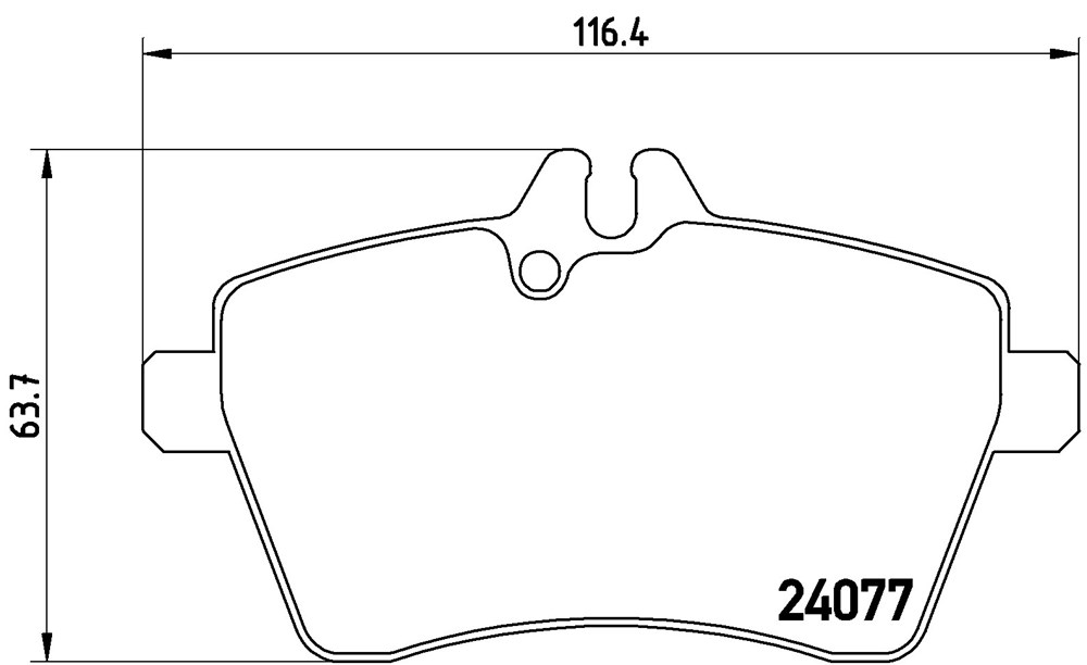 Klocki hamulcowe BREMBO P 50 056