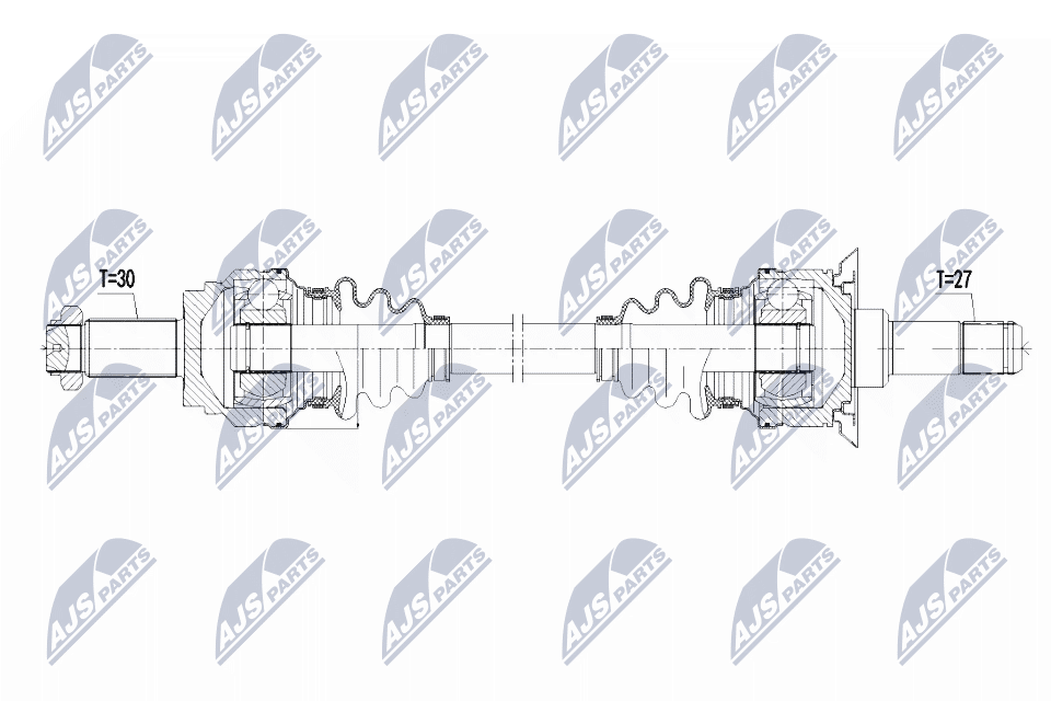 Dystans gumowy, resorowanie NTY AB-LR-001