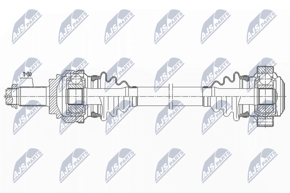 Dystans gumowy, resorowanie NTY AB-TY-003