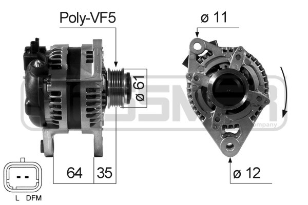 Alternator ERA 210688A