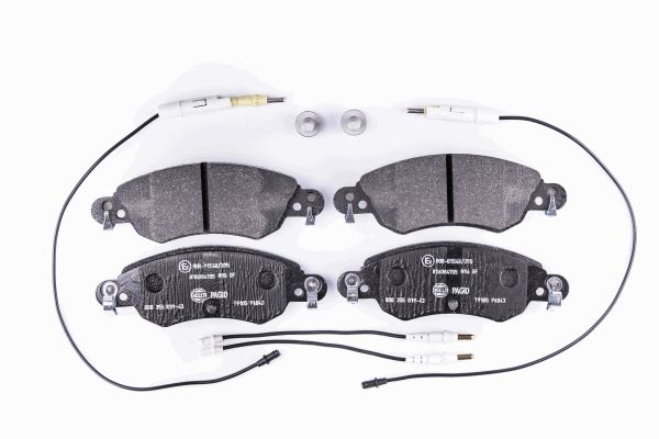 Klocki hamulcowe HELLA 8DB 355 019-431