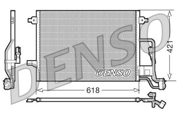 Skraplacz klimatyzacji DENSO DCN32018