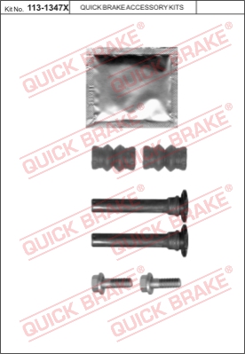 Zestaw tulei prowadzących zacisk hamulca QUICK BRAKE 113-1347X