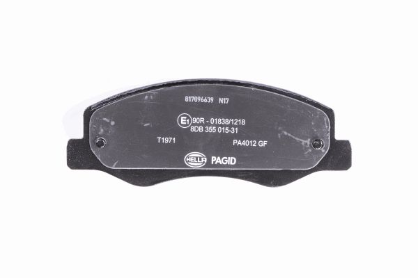 Klocki hamulcowe HELLA 8DB 355 015-311