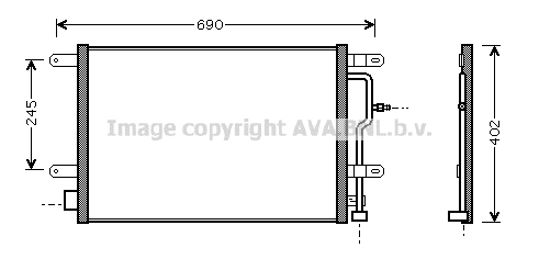 Skraplacz klimatyzacji AVA QUALITY COOLING AI5194