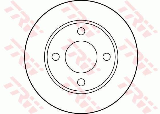 Tarcza hamulcowa TRW DF1526