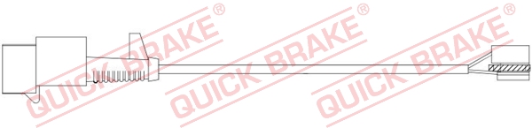 Czujnik zużycia klocków QUICK BRAKE WS 0323 A