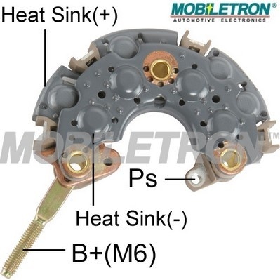 Mostek prostowniczy alternatora MOBILETRON RN-13