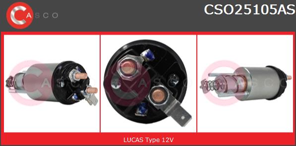 Elektromagnes rozrusznika CASCO CSO25105AS