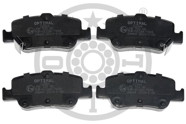 Klocki hamulcowe OPTIMAL BP-12484