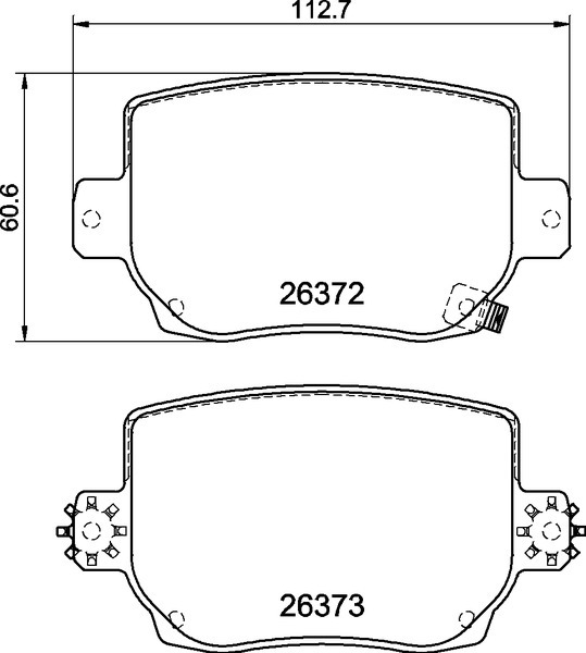 Klocki hamulcowe BREMBO P 09 030