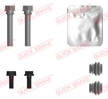 Zestaw tulei prowadzących zacisk hamulca QUICK BRAKE 113-0040X