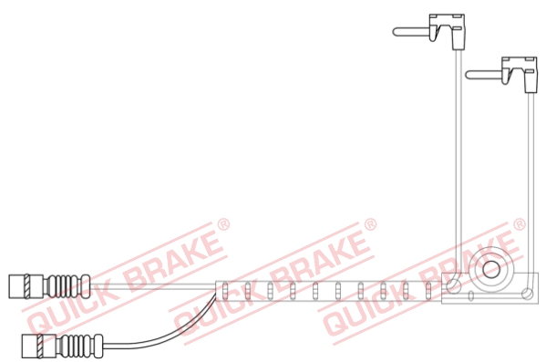Czujnik zużycia klocków QUICK BRAKE WS 0422 A