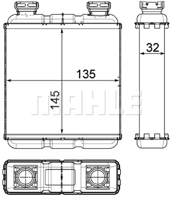 Nagrzewnica MAHLE AH 188 000P