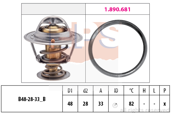 Termostat EPS 1.880.724