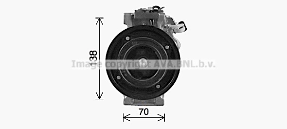 Kompresor klimatyzacji AVA QUALITY COOLING MSAK737