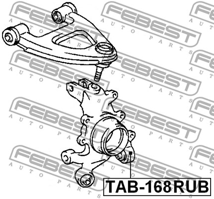 Tuleja wahacza FEBEST TAB-168RUB