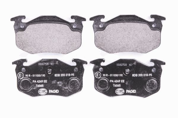 Klocki hamulcowe HELLA 8DB 355 018-951