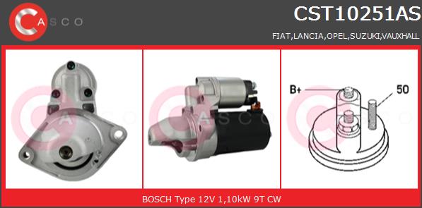 Rozrusznik CASCO CST10251AS