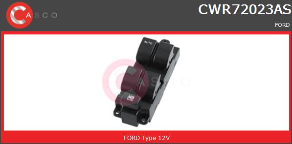 Przełącznik podnośnika szyby CASCO CWR72023AS