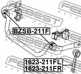 Łącznik stabilizatora FEBEST 1623-211FL