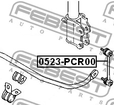 Łącznik stabilizatora FEBEST 0523-PCR00