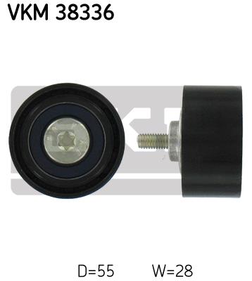 Rolka prowadząca paska osprzętu SKF VKM 38336
