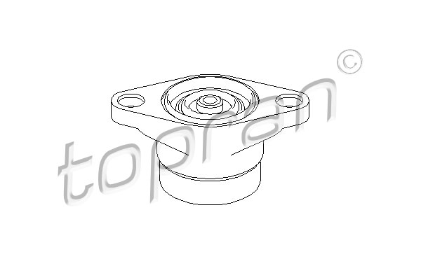 Mocowanie amortyzatora teleskopowego TOPRAN 110 531