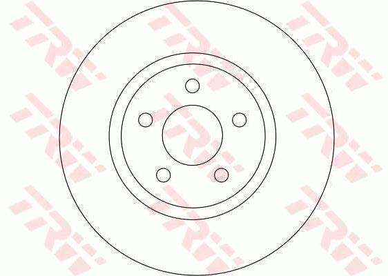 Tarcza hamulcowa TRW DF4190