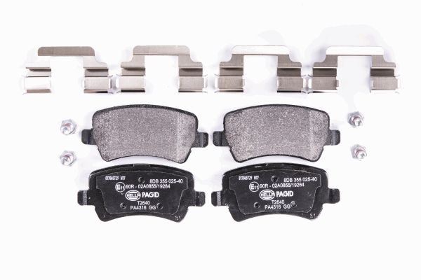 Klocki hamulcowe HELLA 8DB 355 025-401