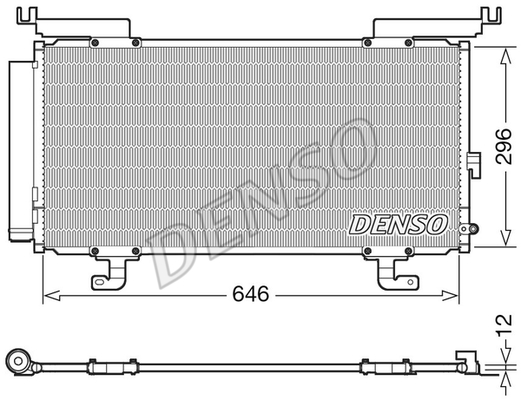 Skraplacz klimatyzacji DENSO DCN36004
