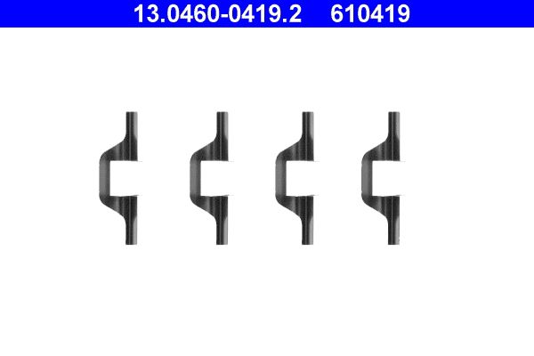 Zestaw akcesoriów montażowych  klocków hamulcowych ATE 13.0460-0419.2