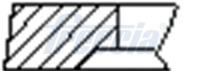 Pierścienie tłokowe FRECCIA FR10-209000