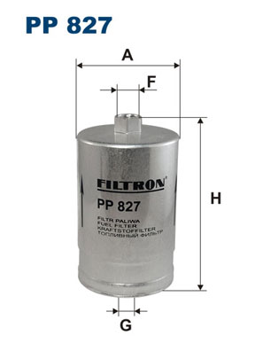 Filtr paliwa FILTRON PP827