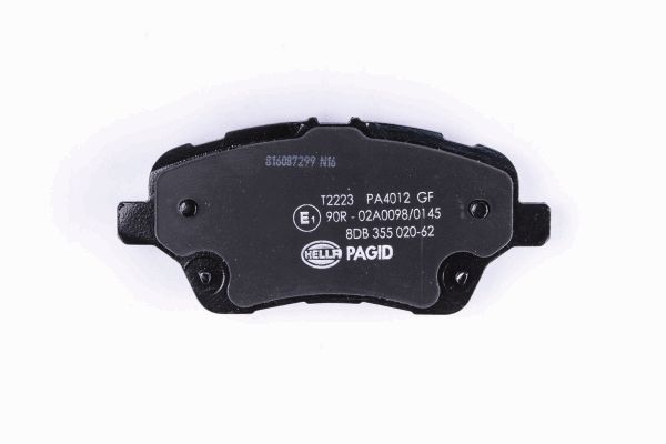 Klocki hamulcowe HELLA 8DB 355 020-621