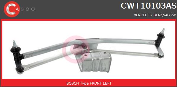 Mechanizm wycieraczek CASCO CWT10103AS