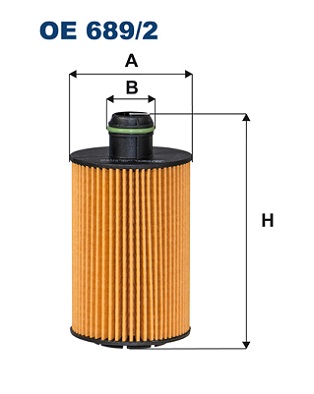 Filtr oleju FILTRON OE 689/2