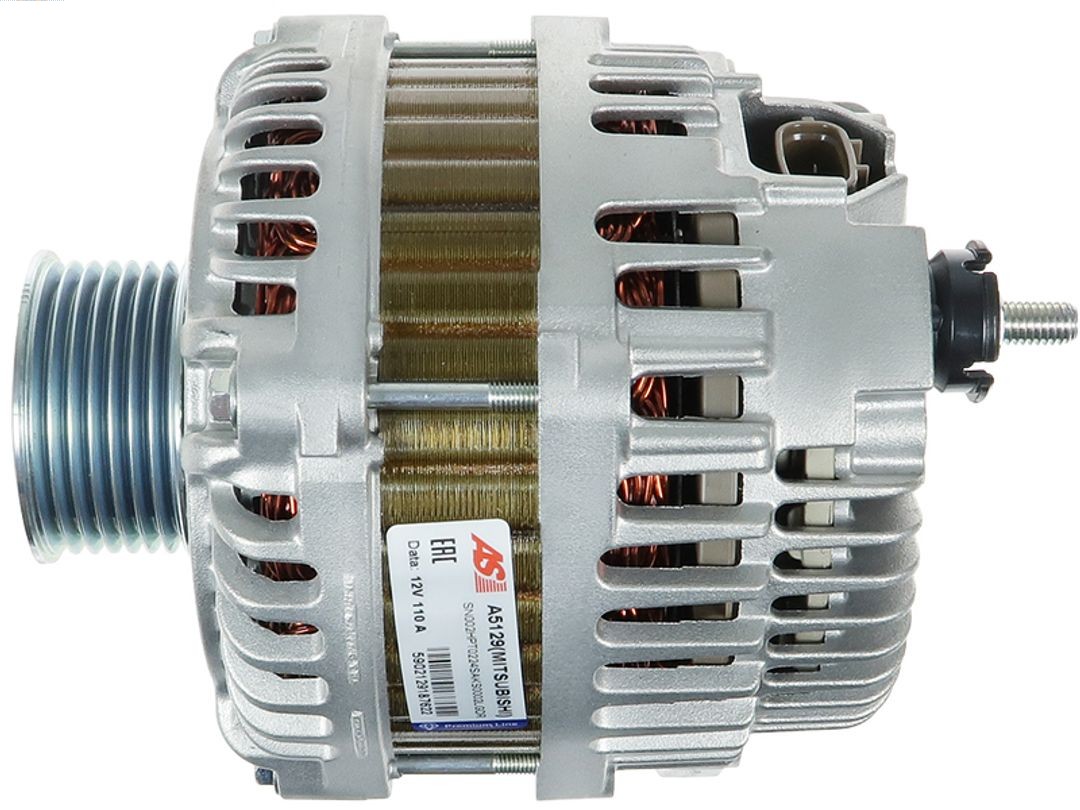 Alternator AS-PL A5129(MITSUBISHI)